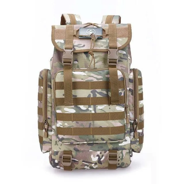 25L Modular Military MOLLE Tactical Army Backpack