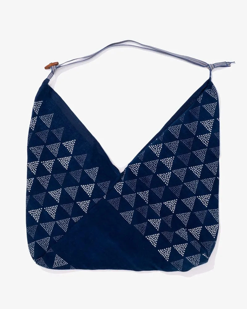 Aizawa Indigo Tsuno Bag, Uroko Dots