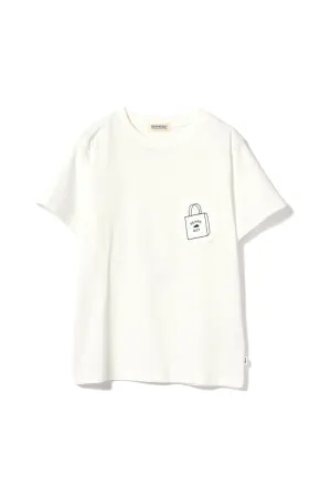 Beams Boy Logo Pocket Tee - White