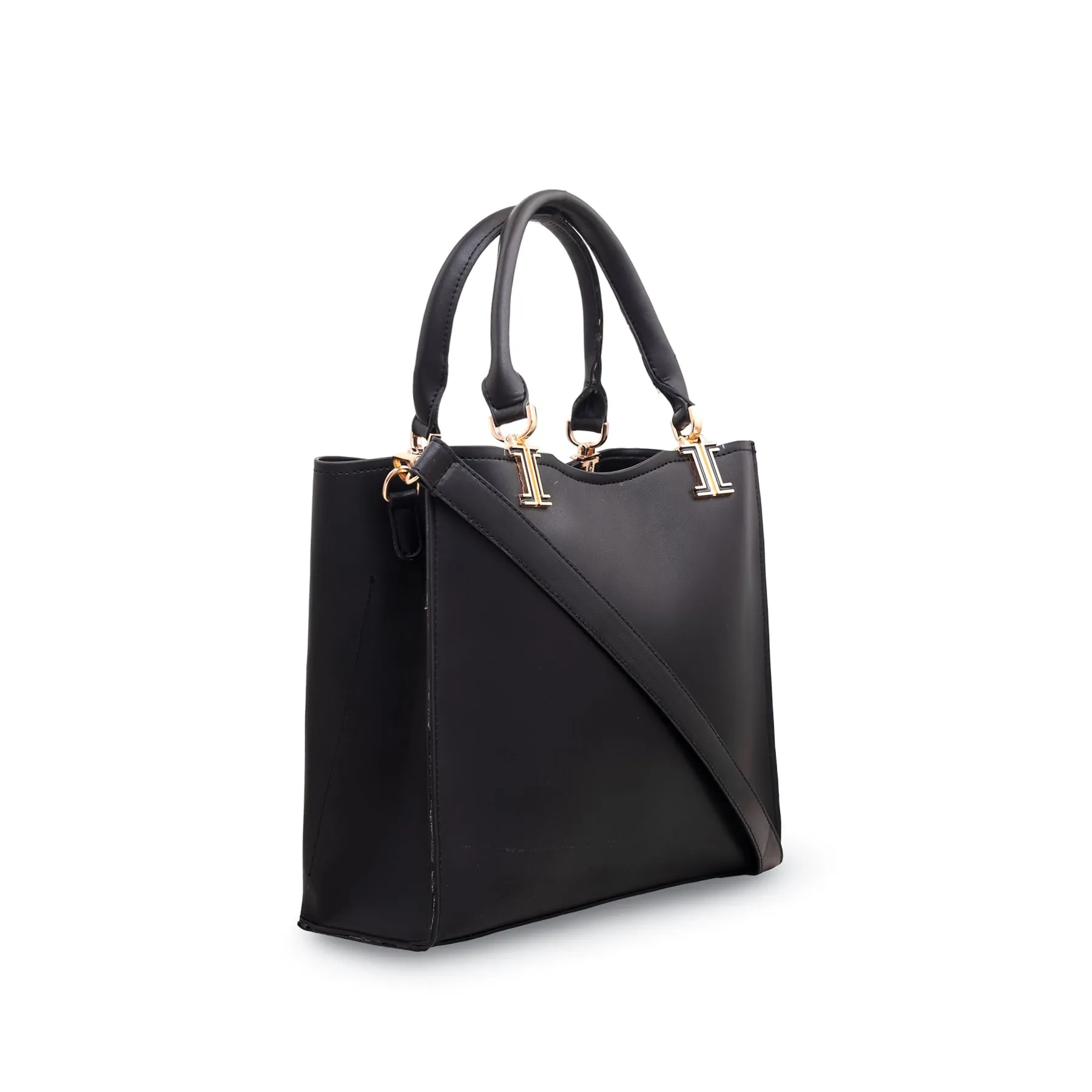 Black Formal Hand Bag P55507