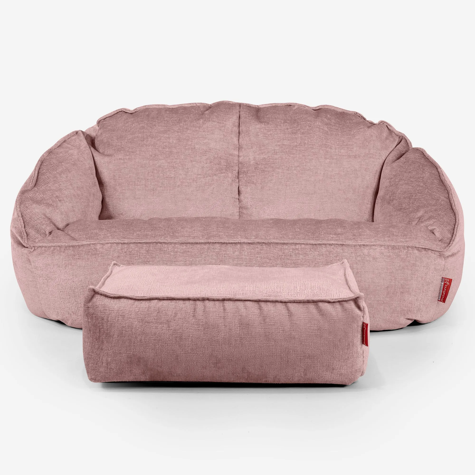 Bubble Sofa Bean Bag - Chenille Pink