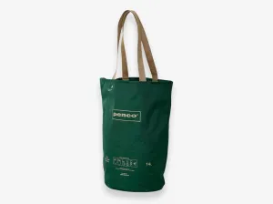 Bucket Tote Bag Dark Green