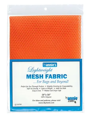 BY ANNIE - MESH FABRIC - LIGHTWEIGHT - Pumpkin