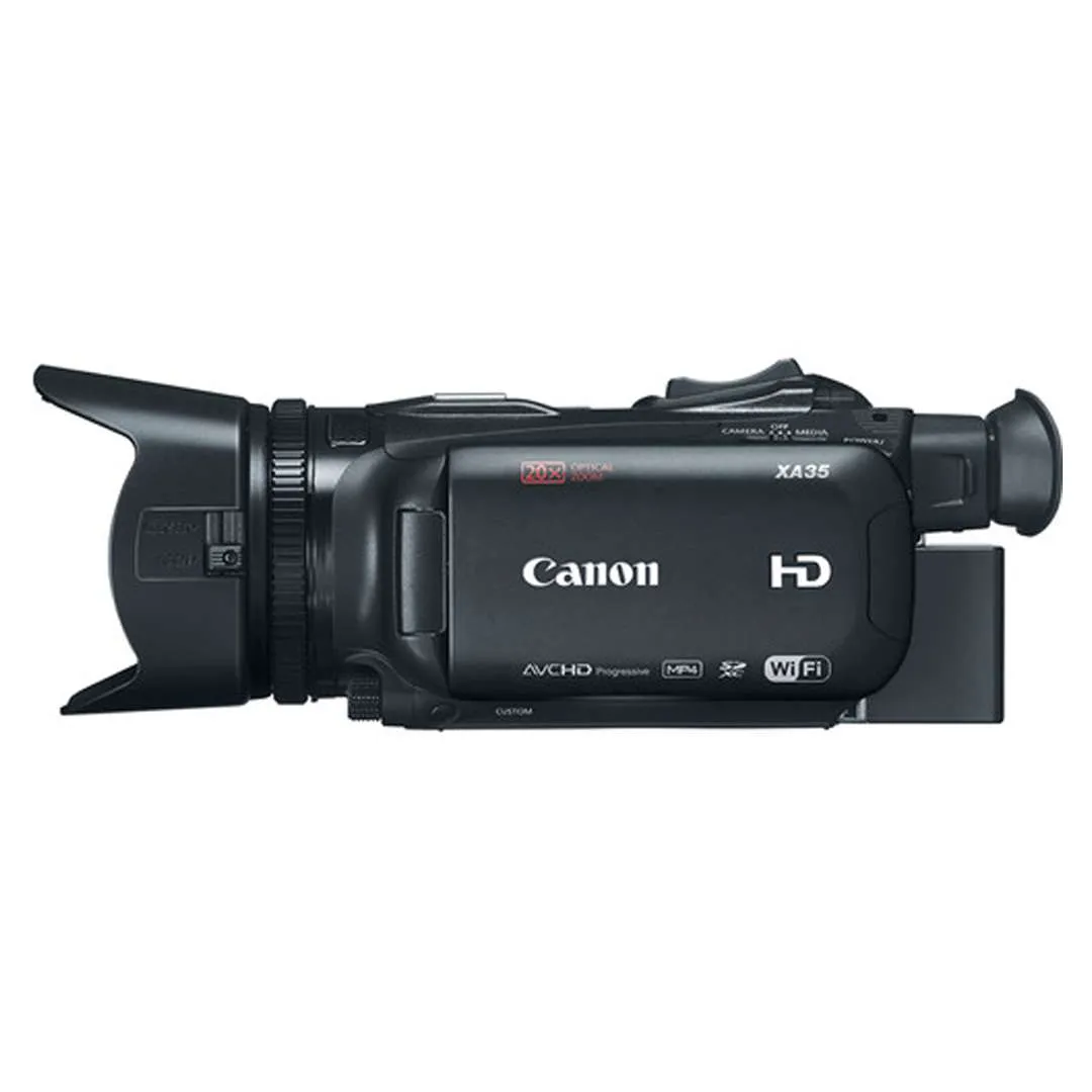 Canon XA35 Professional Camcorder W/ 64GB SDXC Class 10 Memory Card