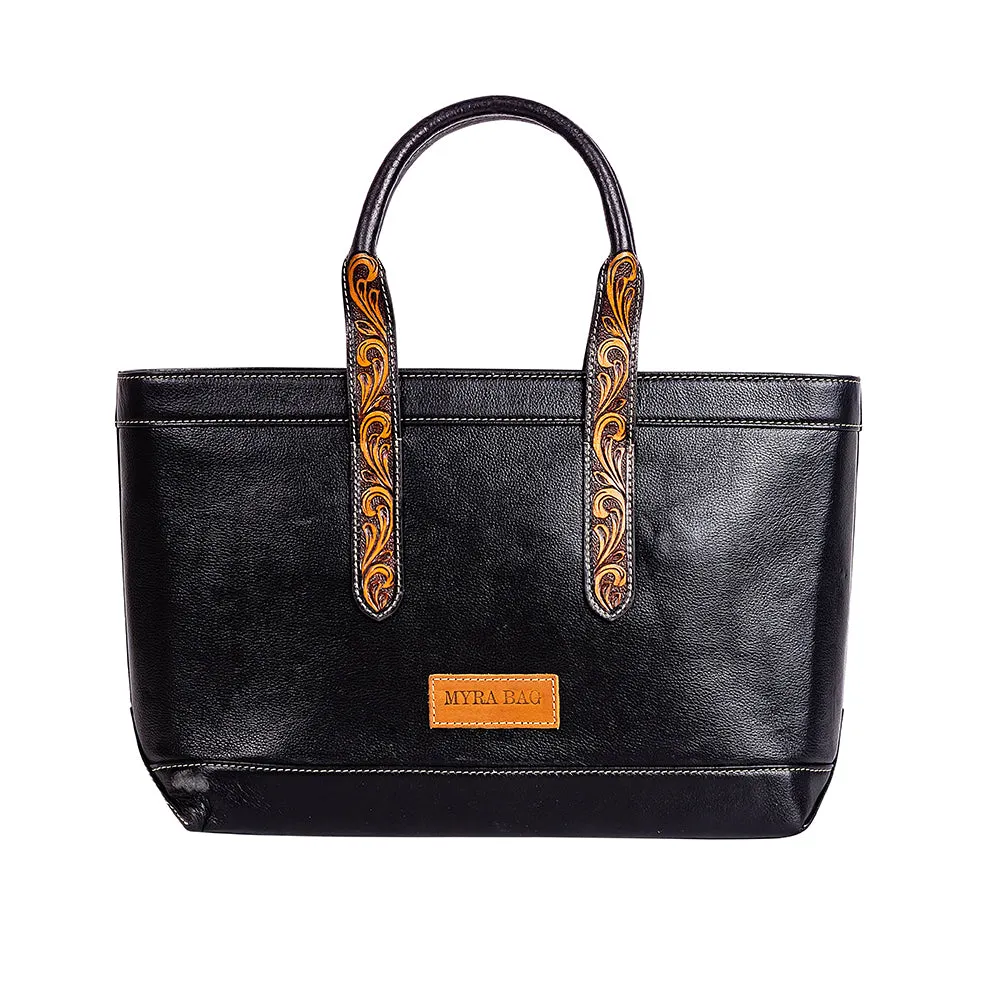 Canyon Meadows Hand-tooled Handbag