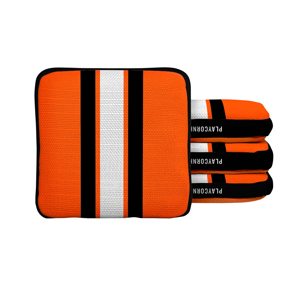 Cincinnati Football Gameday Stripes Synergy Edge Cornhole Bags