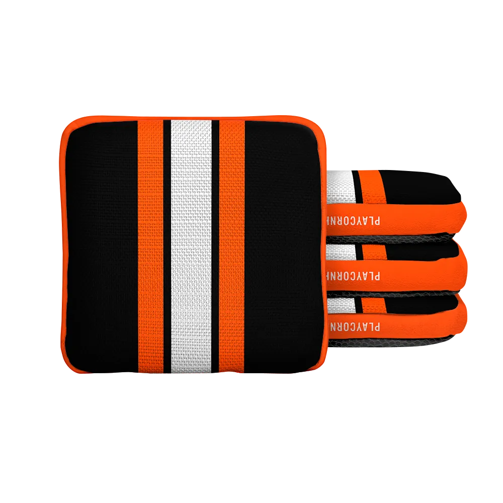 Cincinnati Football Gameday Stripes Synergy Edge Cornhole Bags