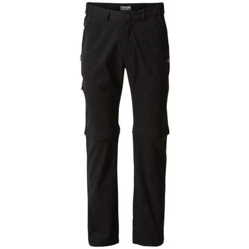 Craghoppers Men's Kiwi Pro Convertible Trousers - Black