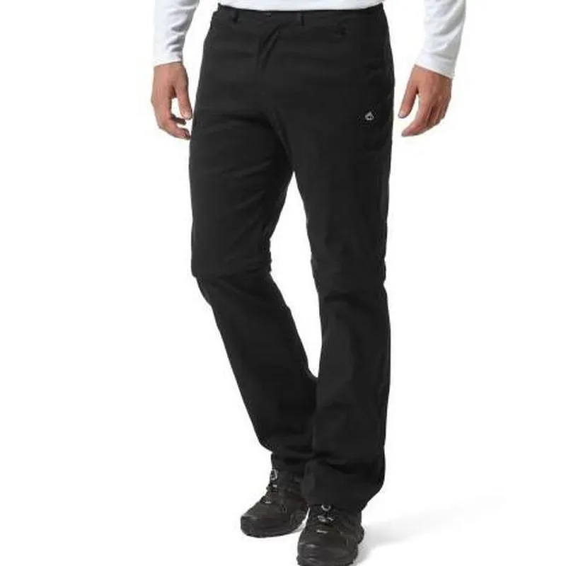 Craghoppers Men's Kiwi Pro Convertible Trousers - Black