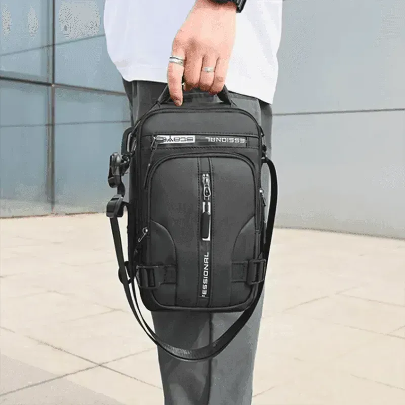 Crossbody Bags Men Multifunctional Backpack Shoulder Chest Bags