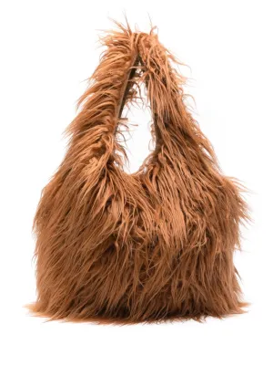 Dries Van Noten Women Faux Fur Handbag