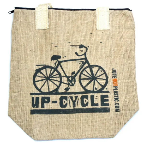 Eco-friendly jute bag (Up-cycle)