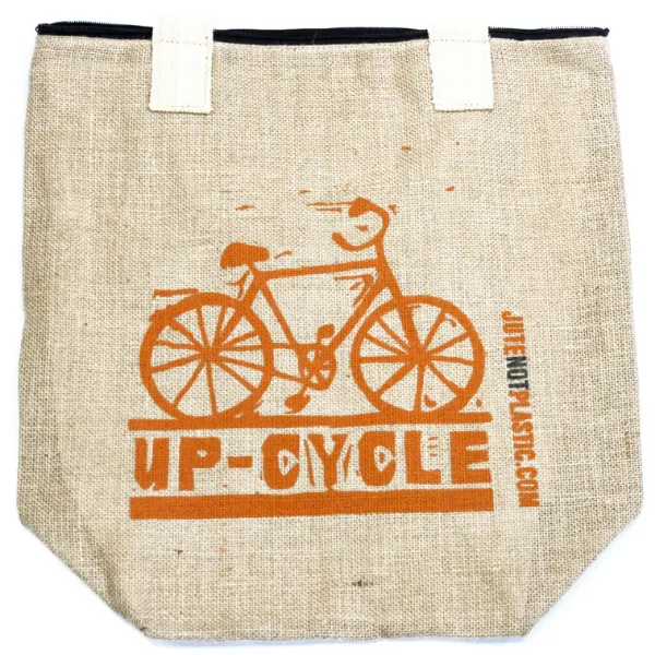 Eco-friendly jute bag (Up-cycle)