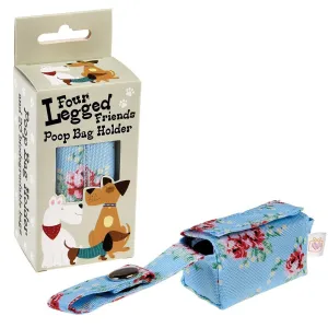 English Rose Dog Poop Bag Holder