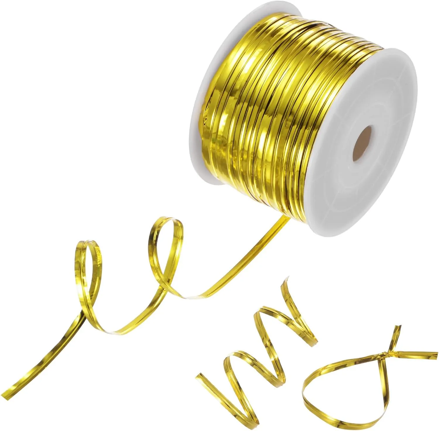 Esslly Gold Aluminium Twist Tie Roll | 80 Meter | For Chocolatiers & Bakers