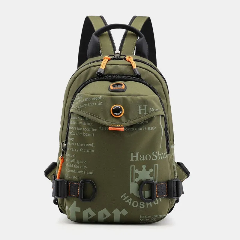 Fashion Waterproof Multifunctional Multi-Color Backpack Shoulder Bag Travel For Men