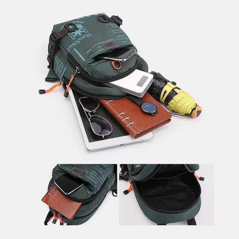 Fashion Waterproof Multifunctional Multi-Color Backpack Shoulder Bag Travel For Men