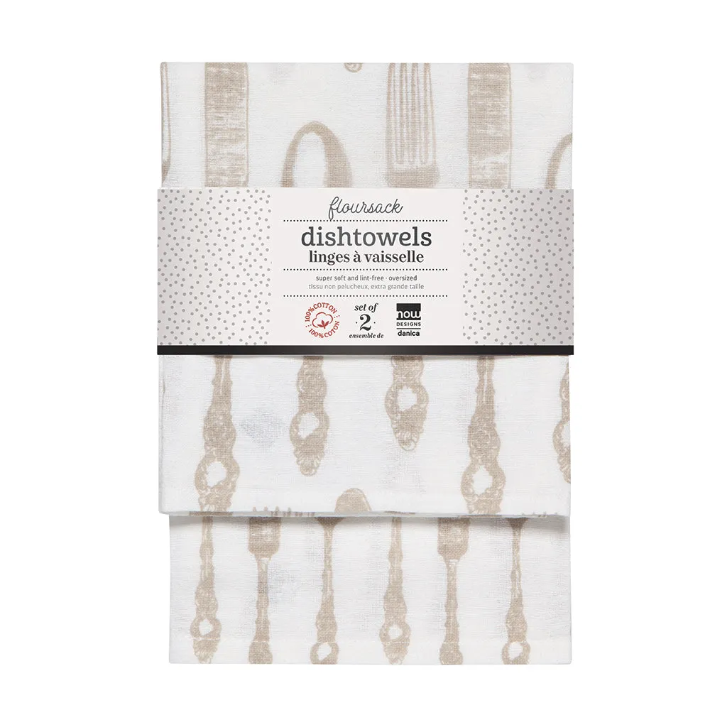 Flour Sack Dishtowels - Set of Two