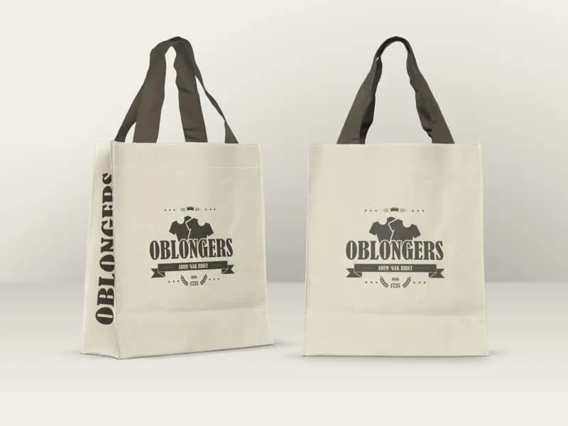 Free Cotton Bags Mockup