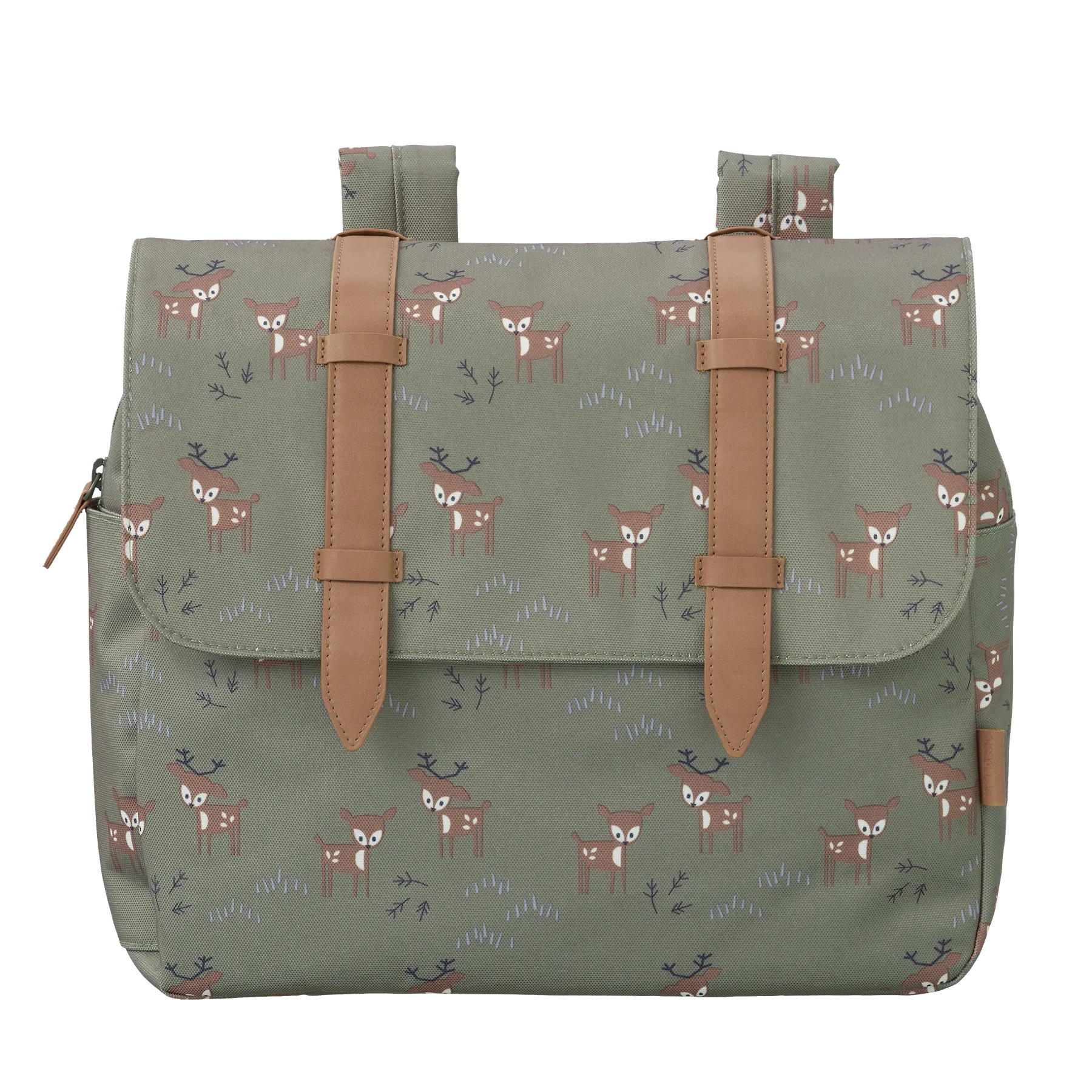 Fresk Schoolbag | New Deer Olive