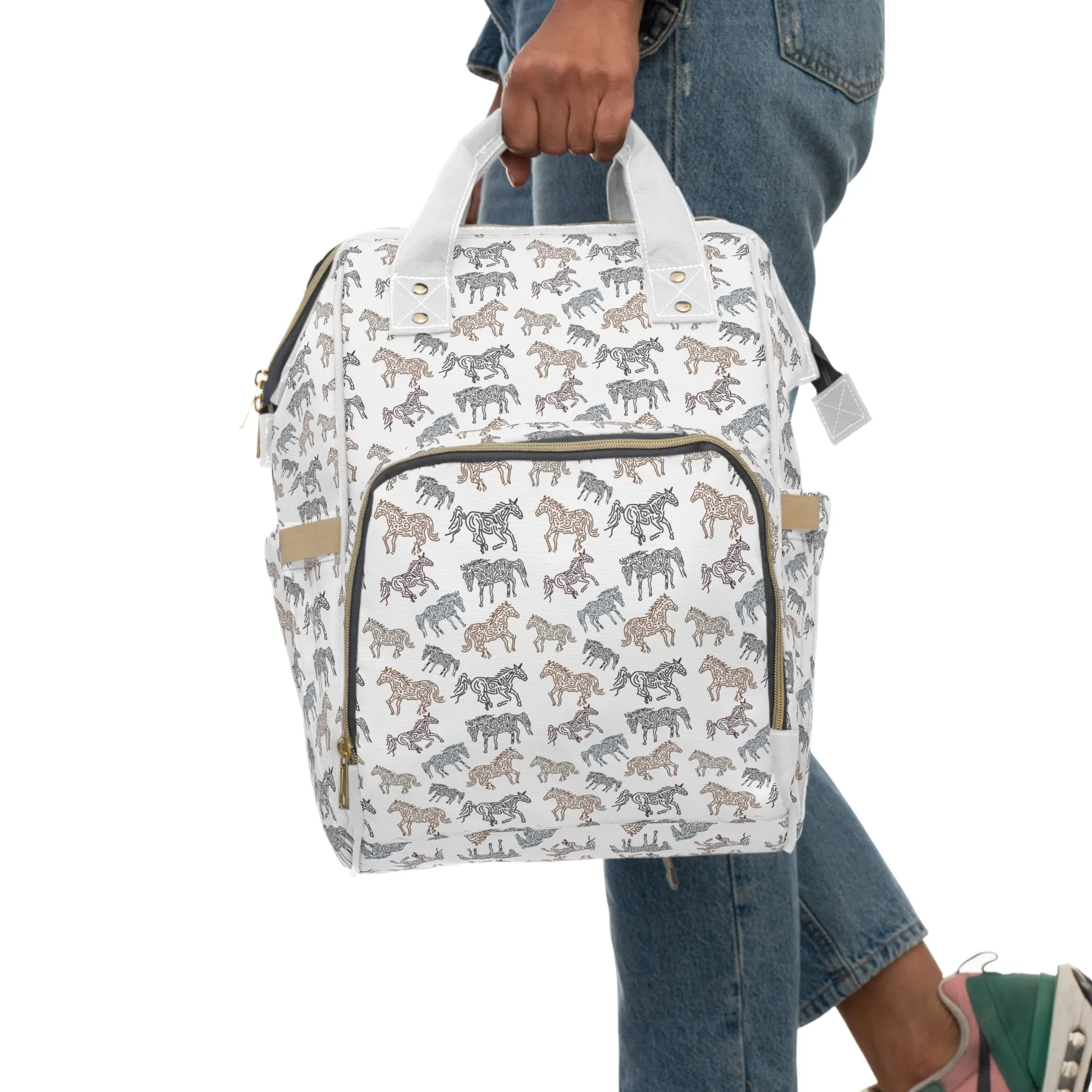 Galloping Horses Mom to Be Multifunctional Diaper Backpack