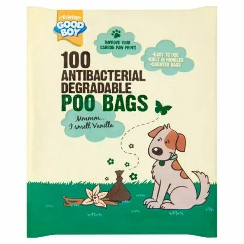 Good Boy Dog 100 Antibacterial Degradable Poo Bags