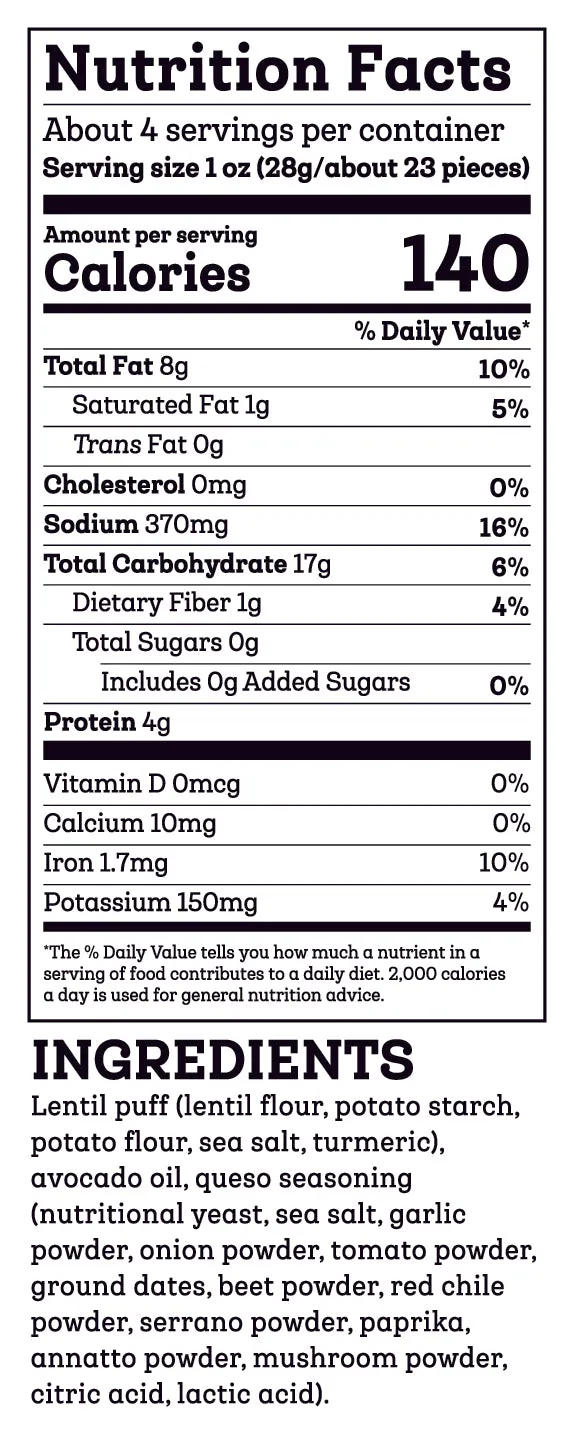 Grain Free Puff Snacks Mix - 6 bags