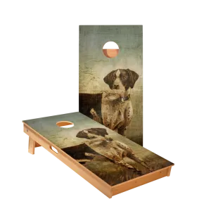 Hunting Dog Star Cornhole Boards