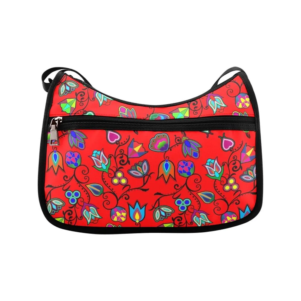 Indigenous Paisley Dahlia Crossbody Bags