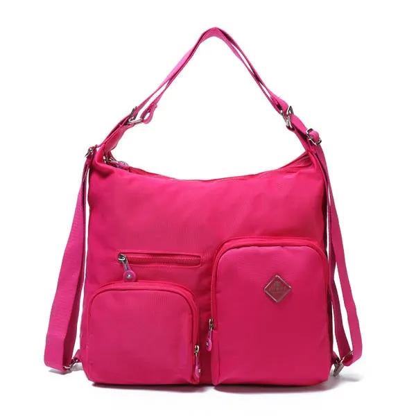 Lady Multifunctional Waterproof Oxford Shoulder Bags Leisure Backpacks