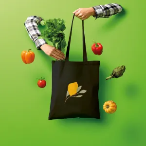 Lemon and Leaves Shopper Tote Bag