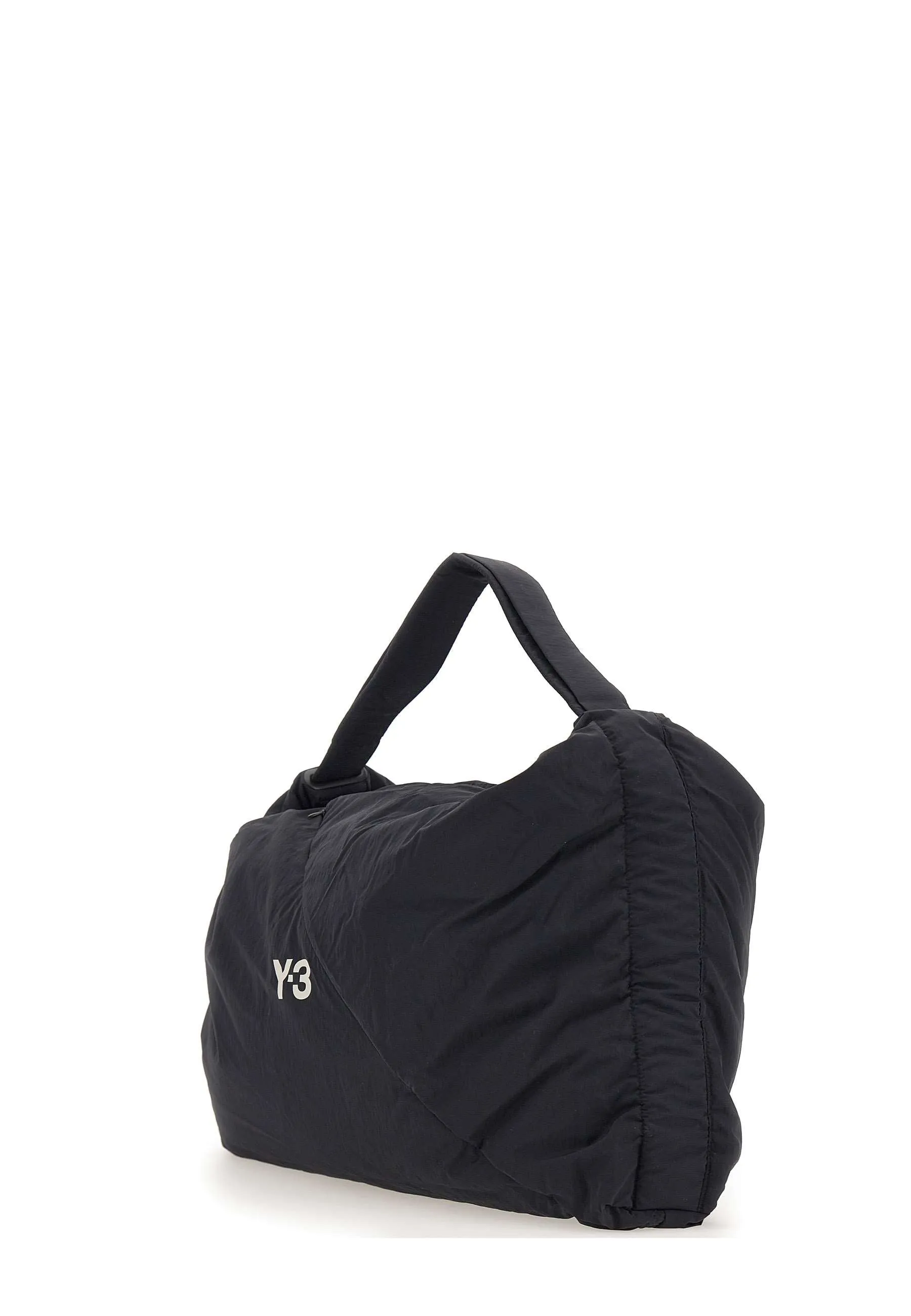 Lightweight Black Nylon Shoulder Bag