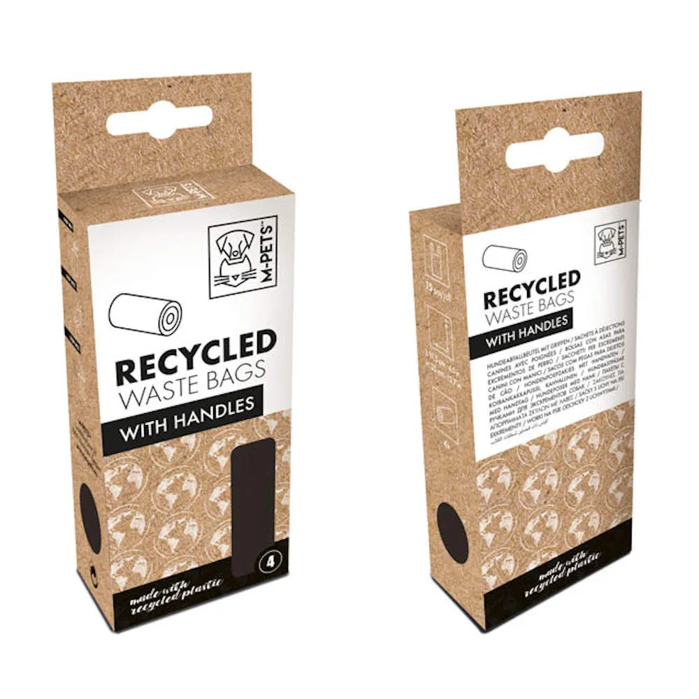 M-Pets Recycled Dog Waste Bags 60ct