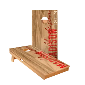 Madison Campus Gameday Star Cornhole Boards