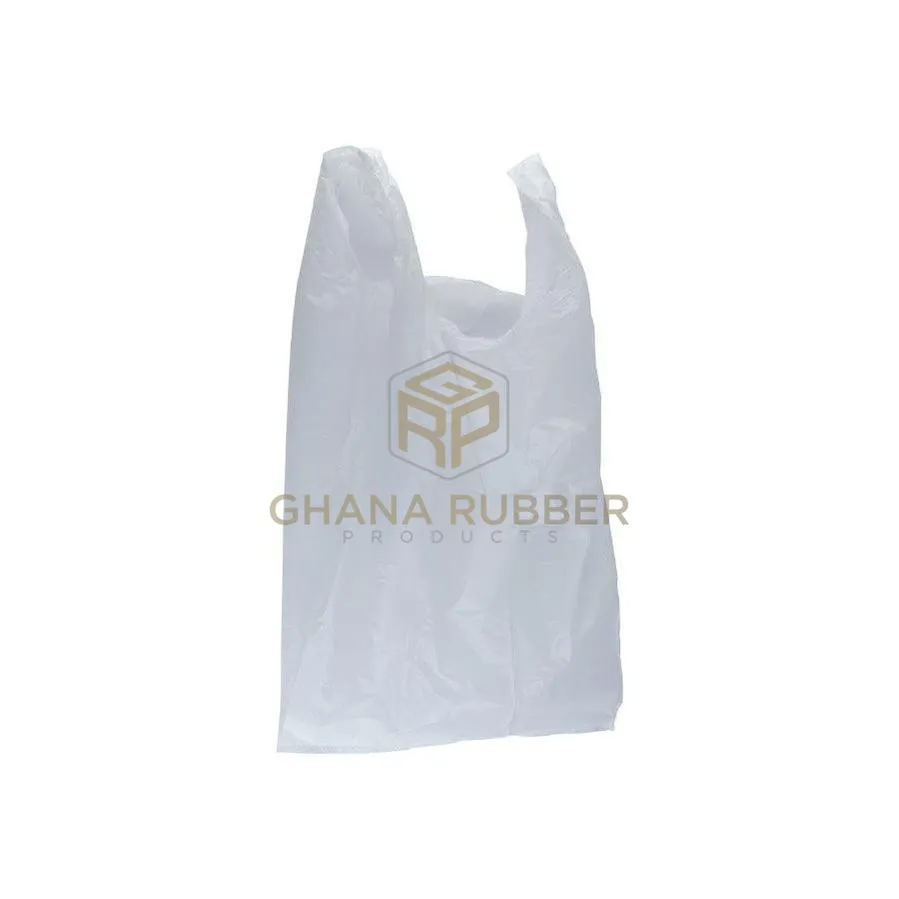 Market Carrier Bags White Small