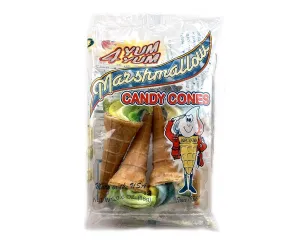 Marpro "Yum-Yum" Marshmallow Cones 4 Packs