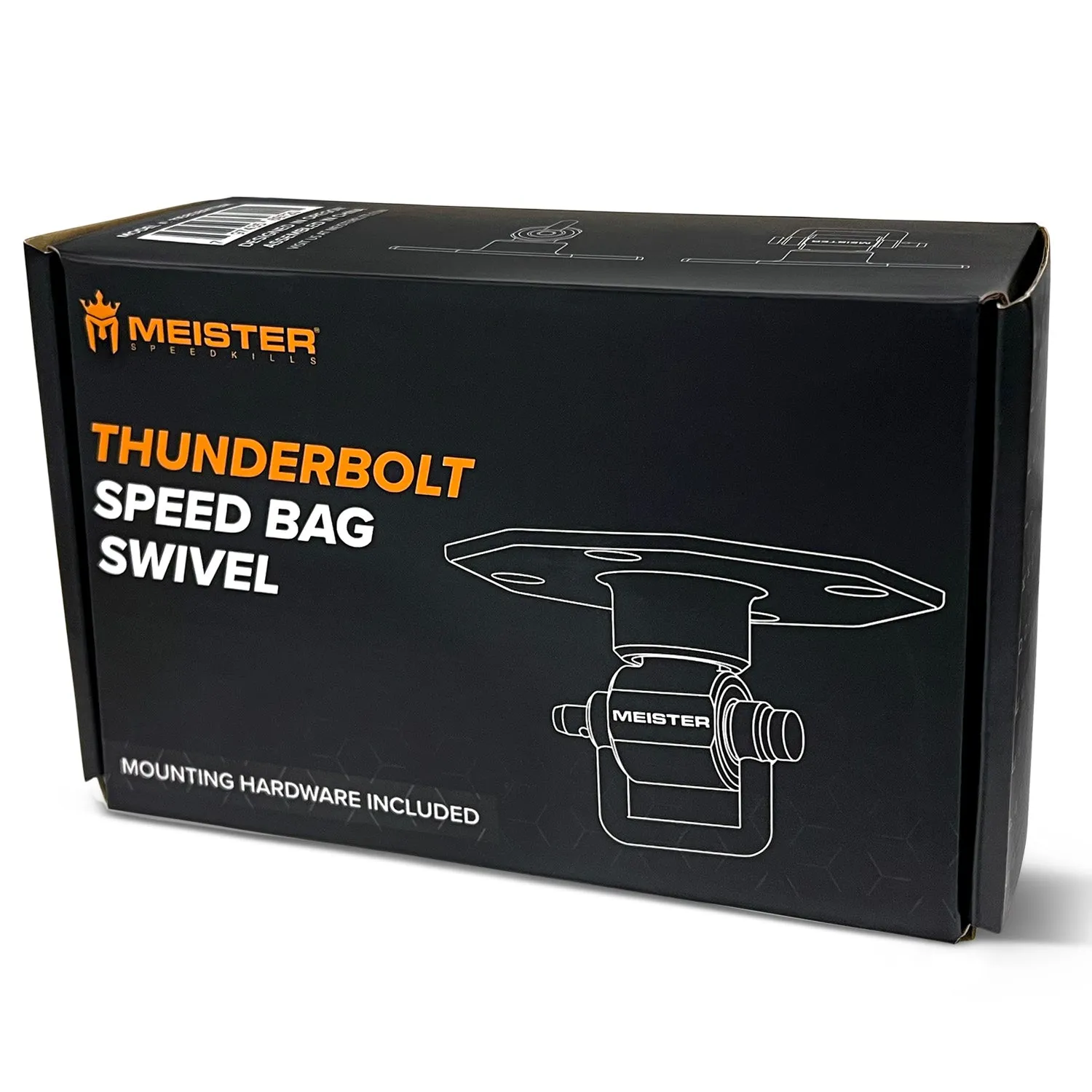 Meister SpeedKills Thunderbolt Triple-Bearing Speed Bag Swivel