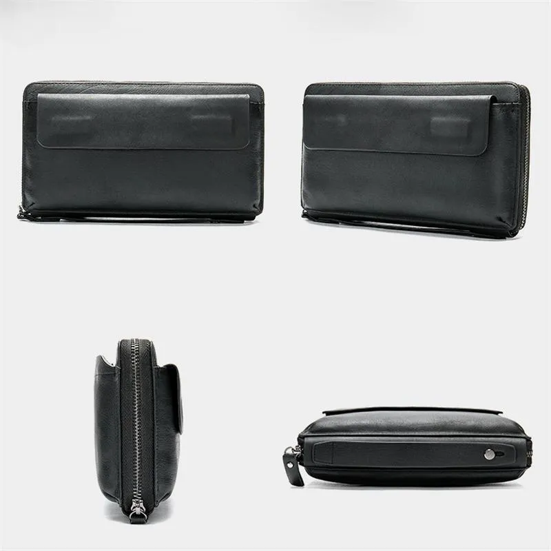 Men's Multifunctional Large-Capacity Business Wallet