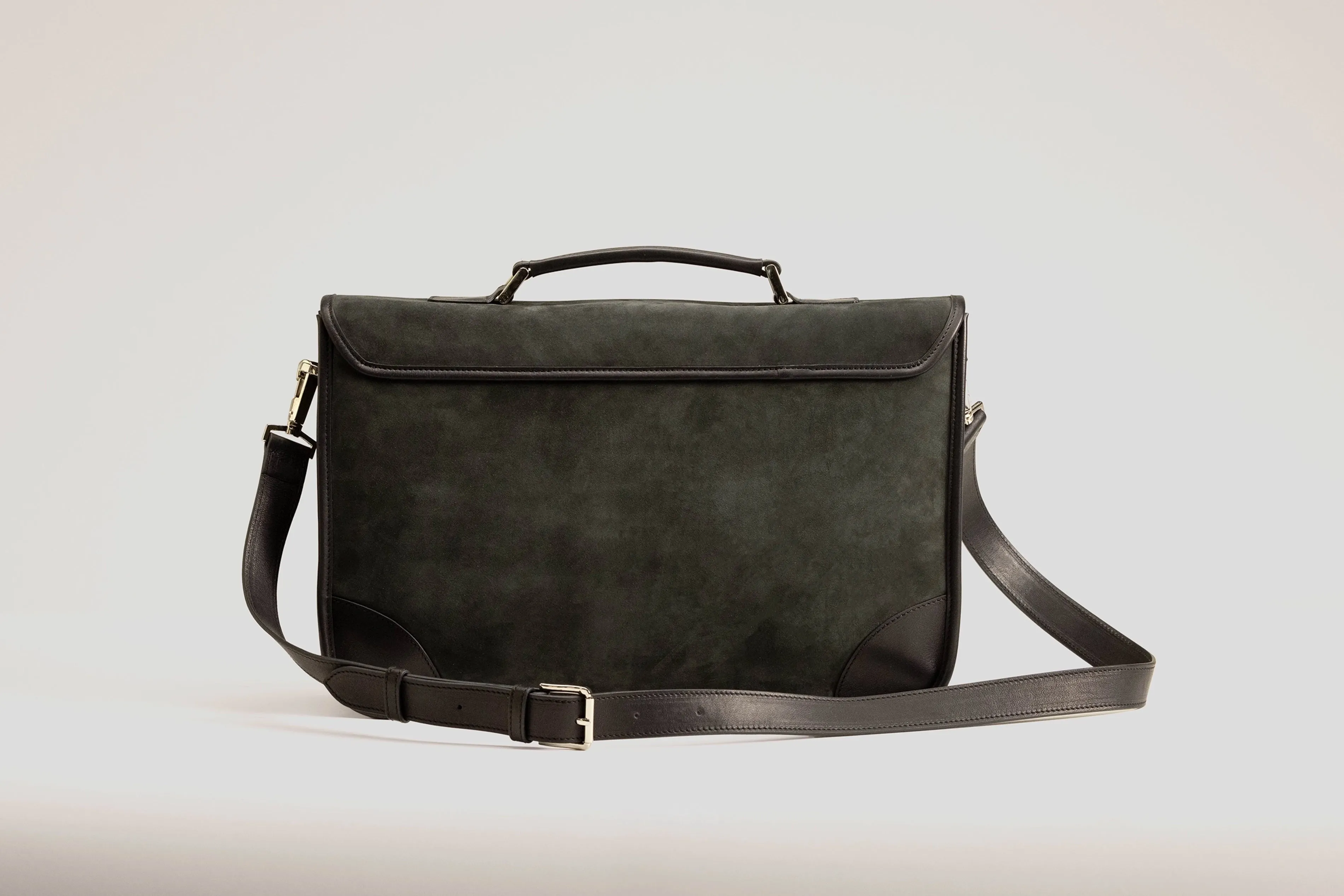 Messenger Bag - Nubuck Black