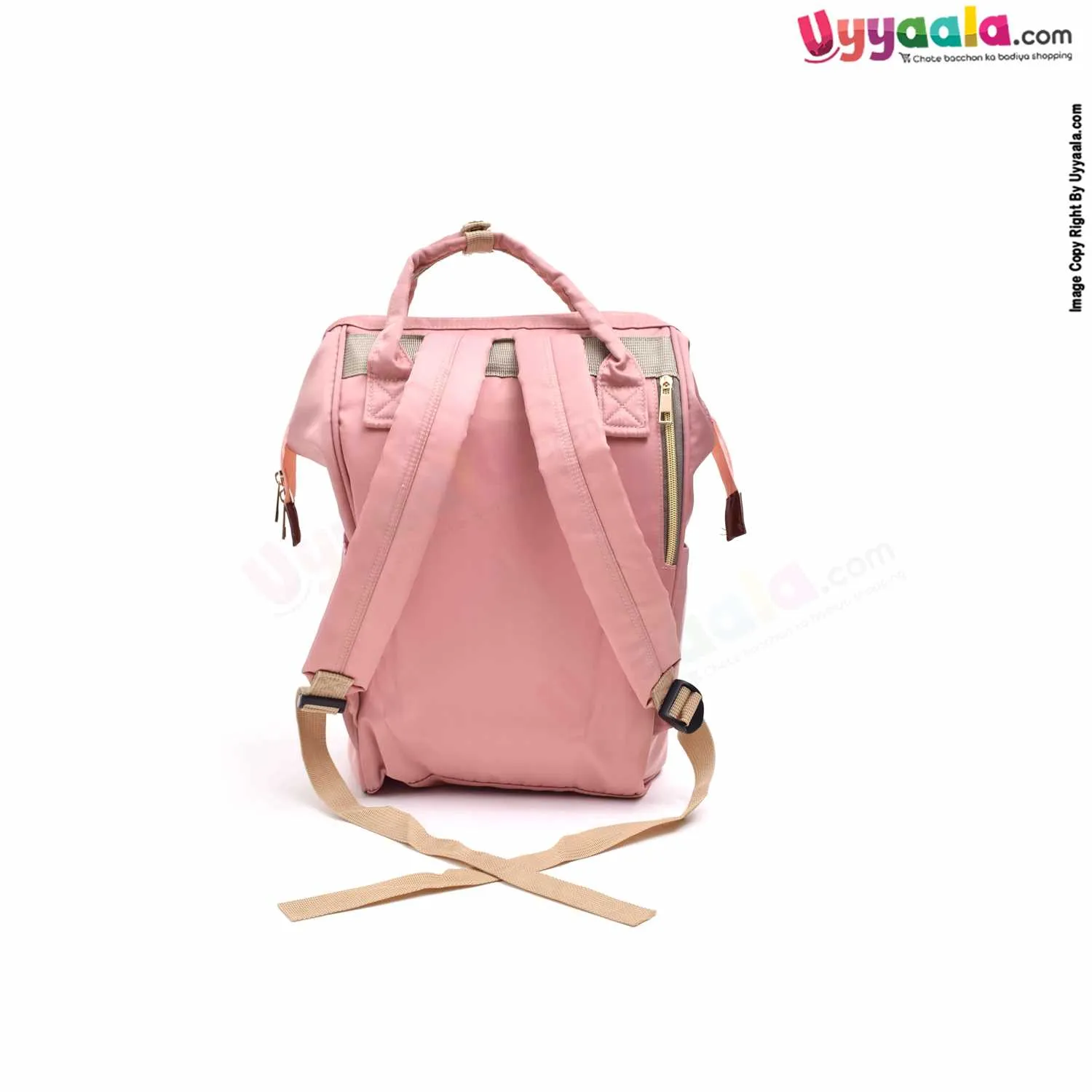 Mother's back pack (diaper bag) comfortable for travelling mothers, premium quality, size(45*34cm) - Pink