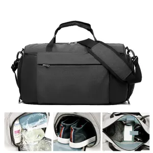 Multifunctional Cylindrical Travel Bag