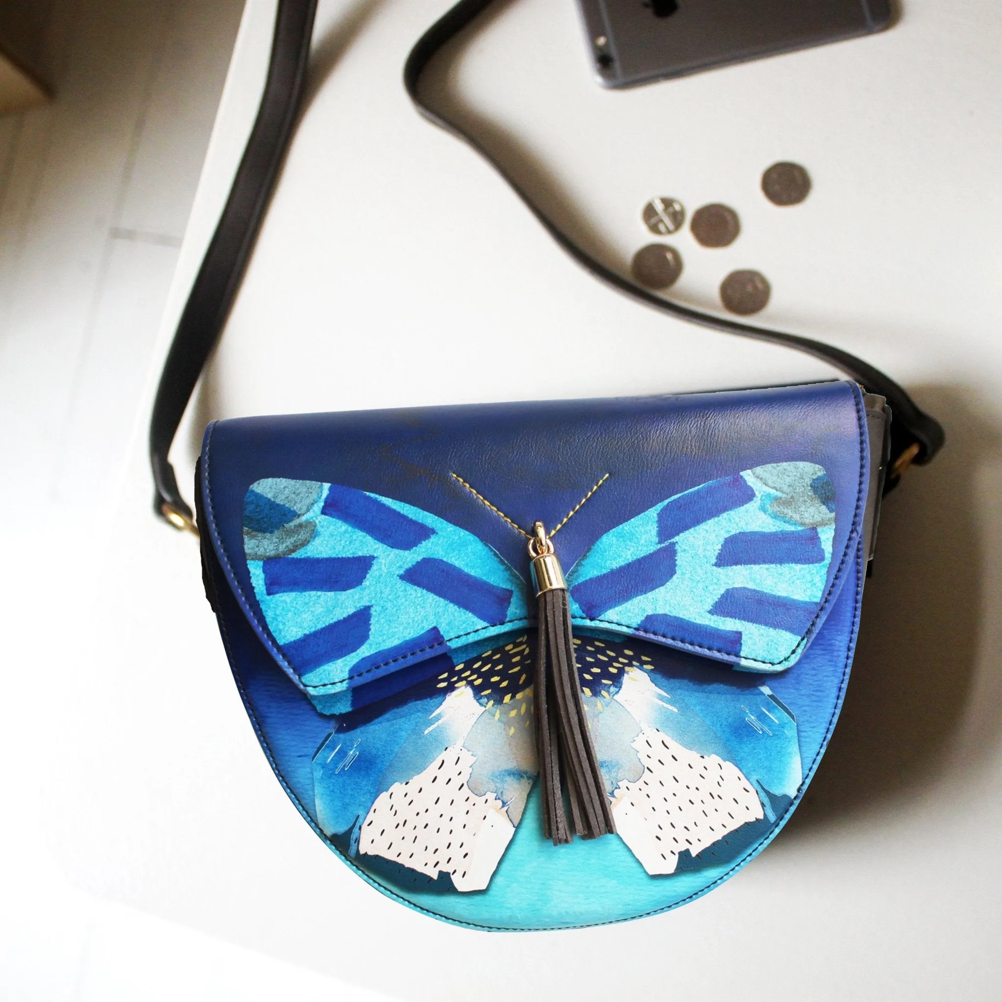 Papillon Saddle Bag