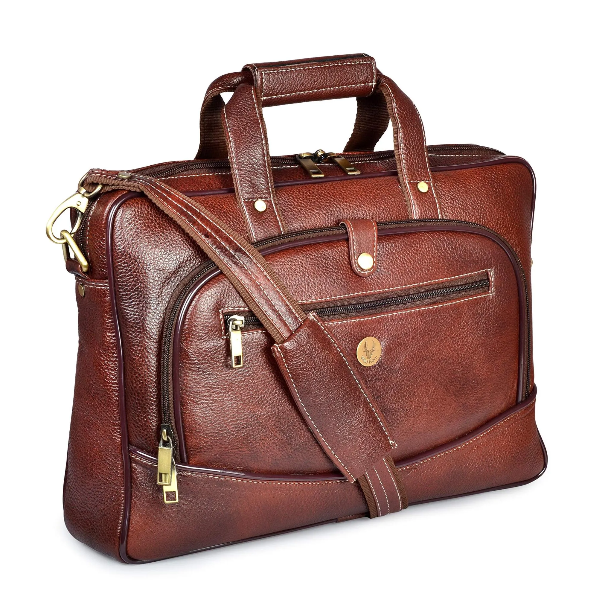 PENNYSYLVANIA Leather Laptop Messenger Bag for Men