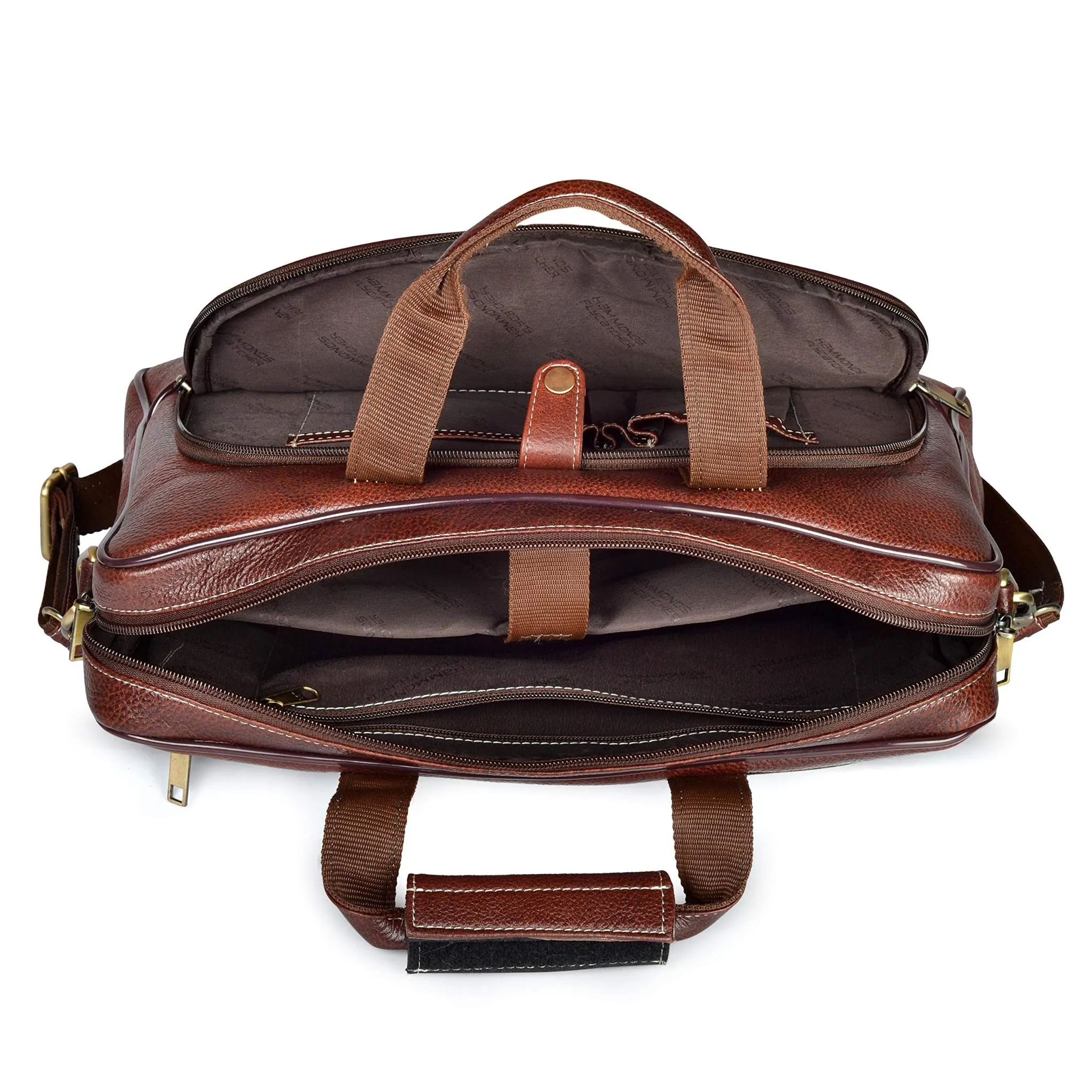 PENNYSYLVANIA Leather Laptop Messenger Bag for Men