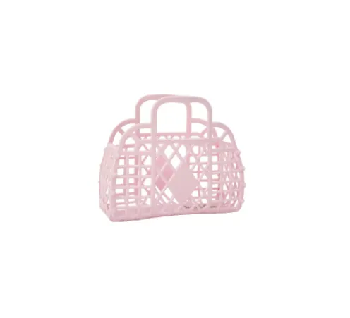 Pink Mini Retro Basket