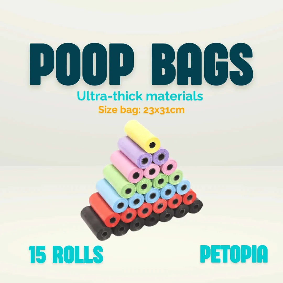 Premium Thick Pet Poop Bags