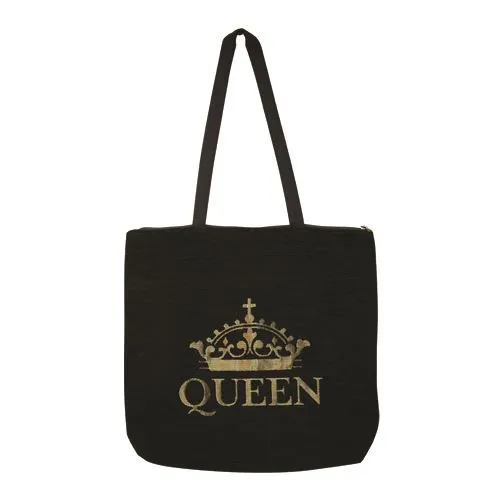 QUEEN WOVEN TOTE BAG