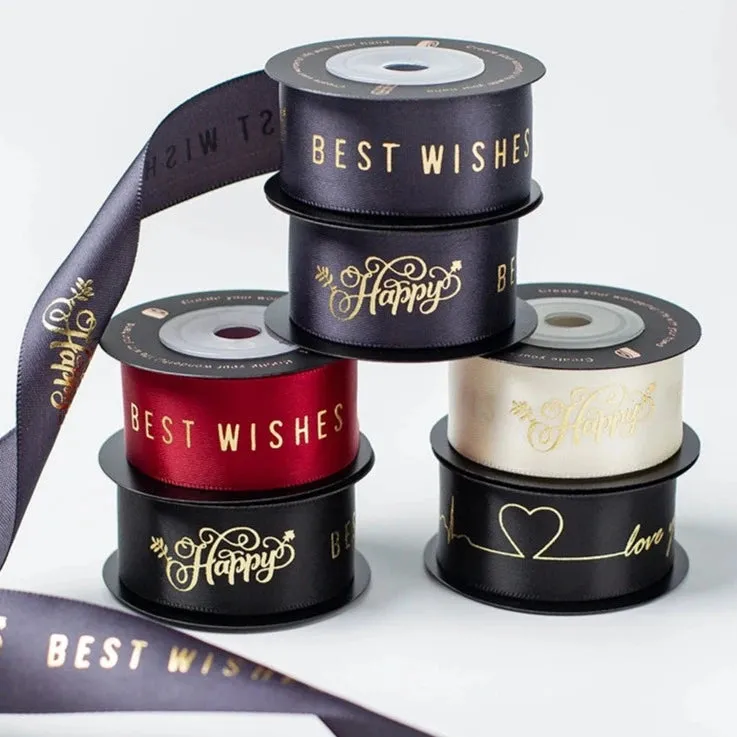 Radiant Blessings: Versatile Gold Ribbon for Enchanting Gift Packaging