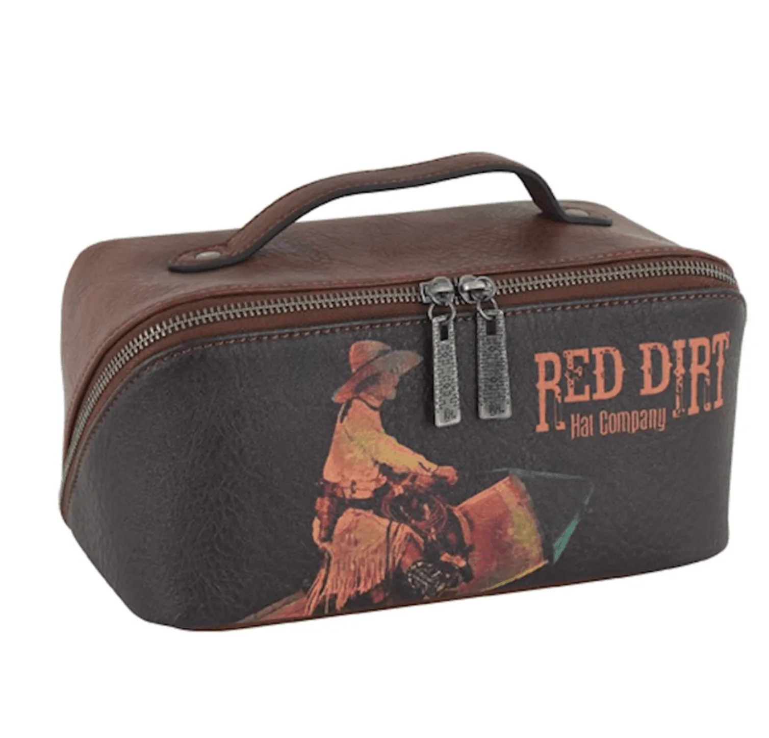 Red Dirt Hat Co. Vintage Cosmetic Cowgirl Rocket Cosmetic Pouch 24120947