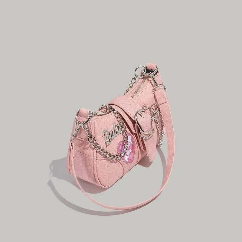 Retro Charm Butterfly Shoulder Bag